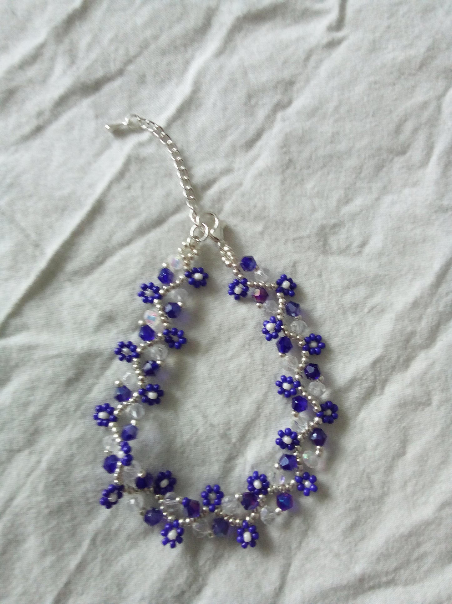 Smyckesset Dam - Handgjort med miniblommor