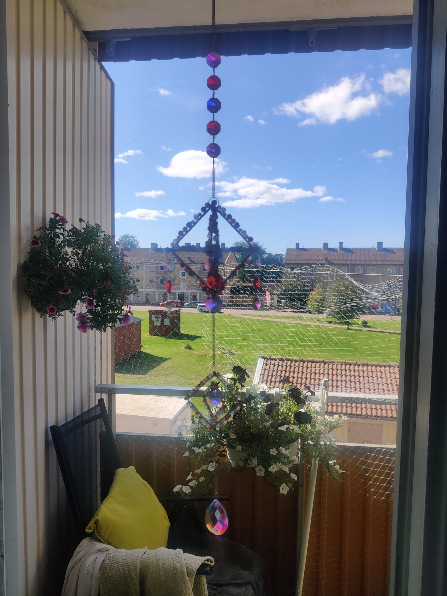 Kristall Suncatcher - Vacker Fönsterprydnad