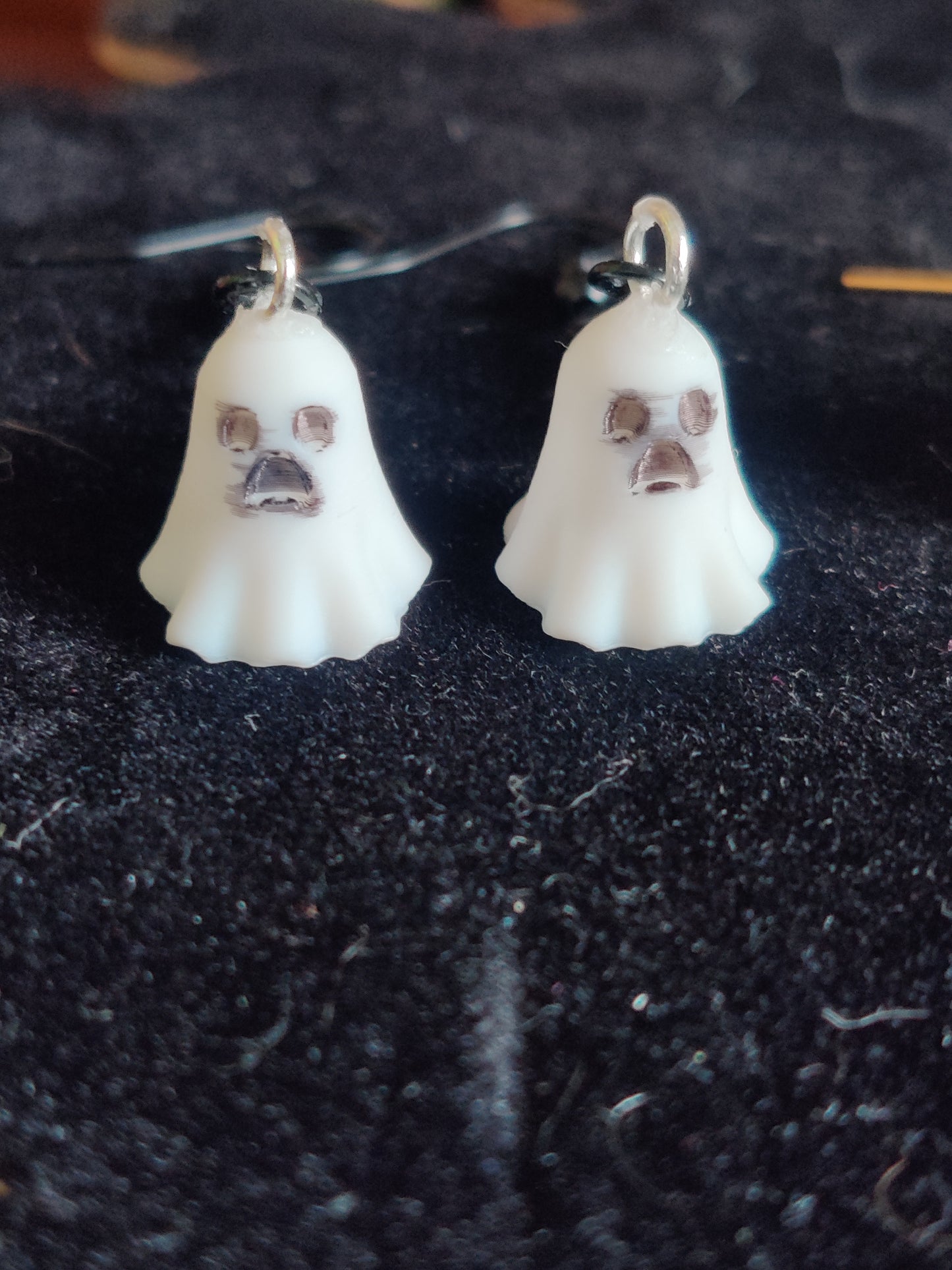 Spöken Örhängen - Halloween Smycken i Olika Storlekar