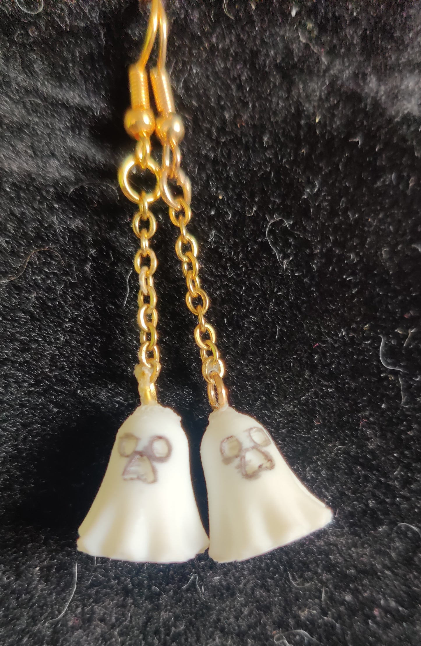 Spöken Örhängen - Halloween Smycken i Olika Storlekar