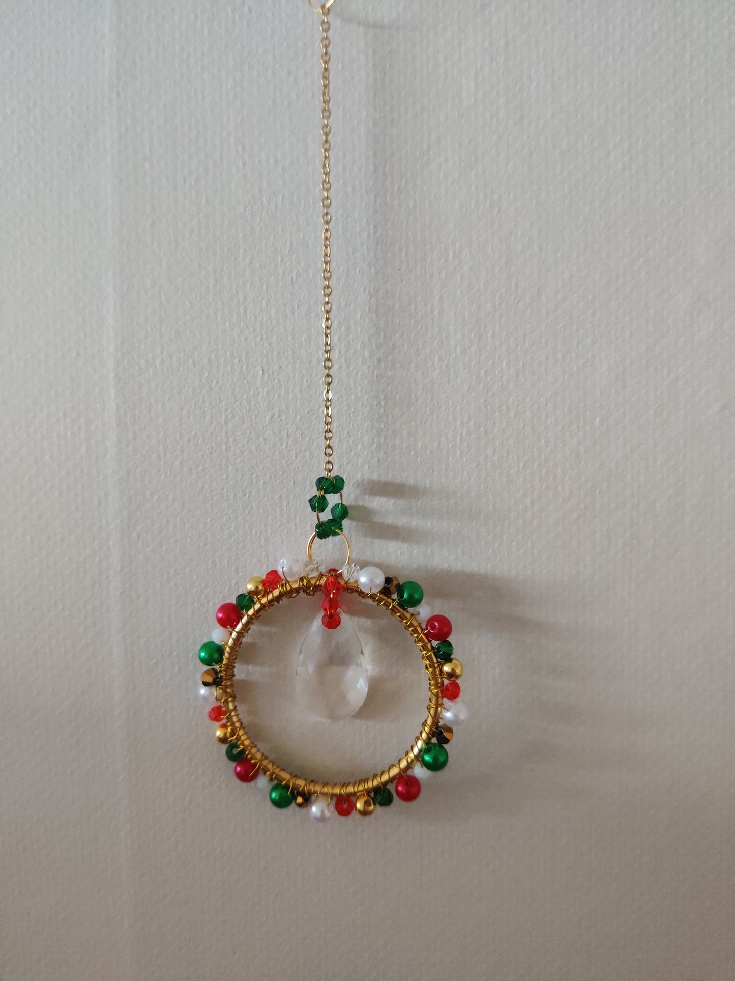 Ljusfångare Jul - Röd, Grön och Guld