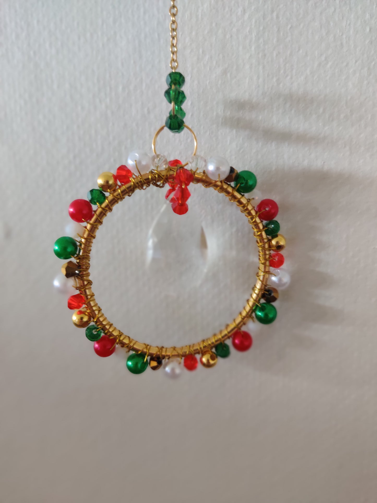 Ljusfångare Jul - Röd, Grön och Guld