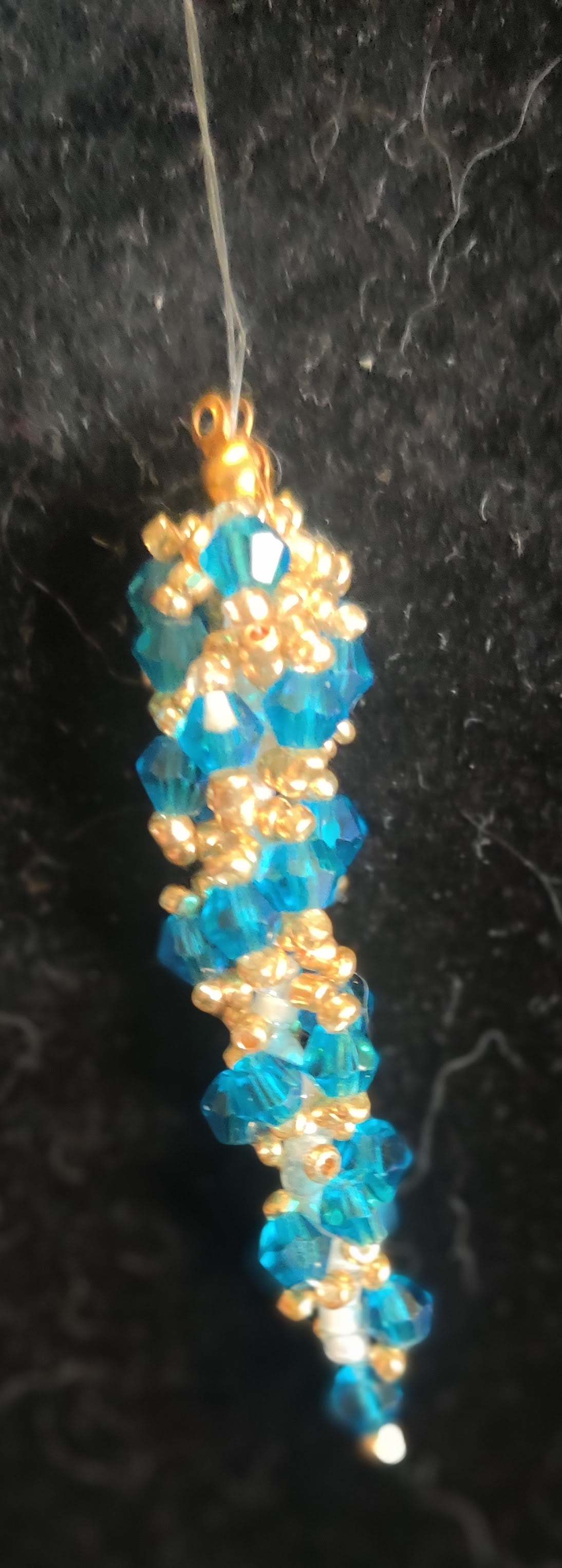 Glittrande julgransistappar 3-pack - Blandade färger