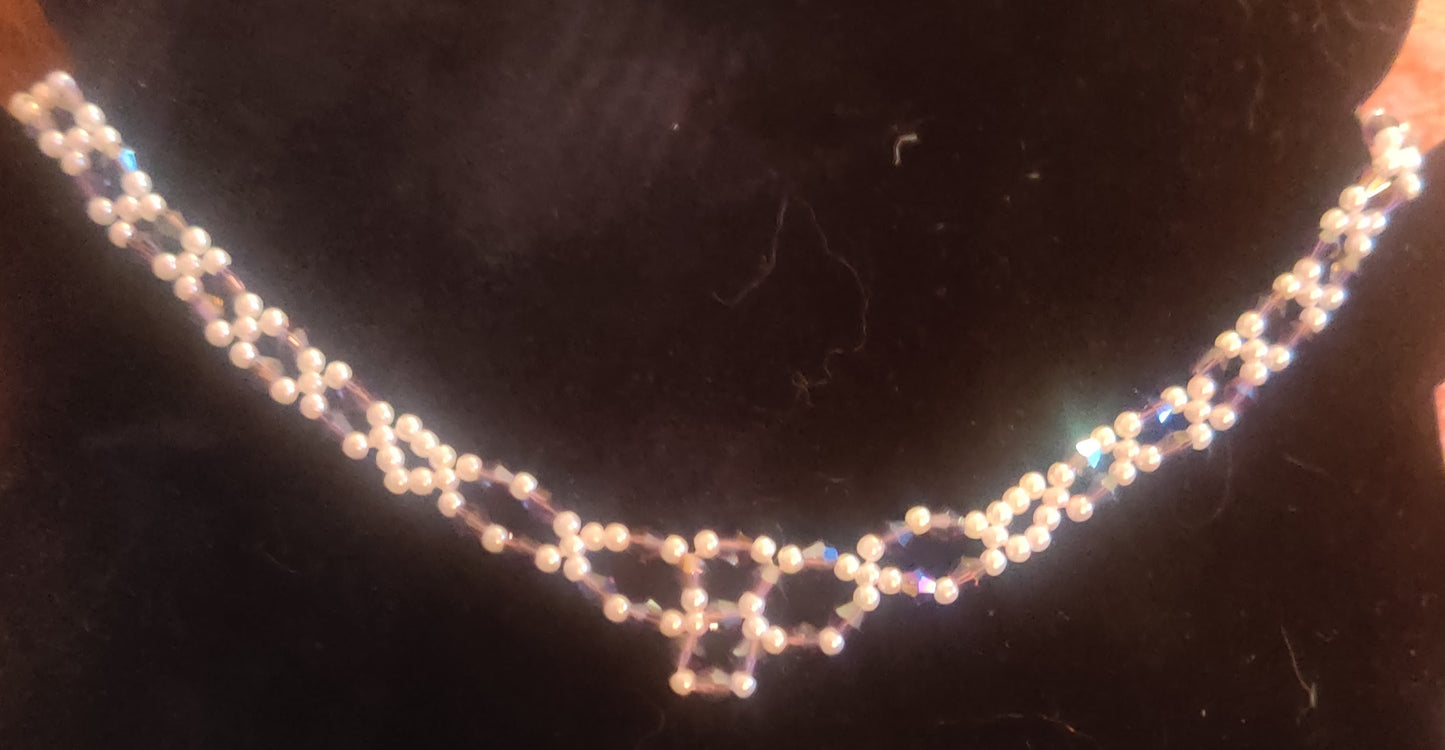 Pärlsmyckesset - Halsband och Armband