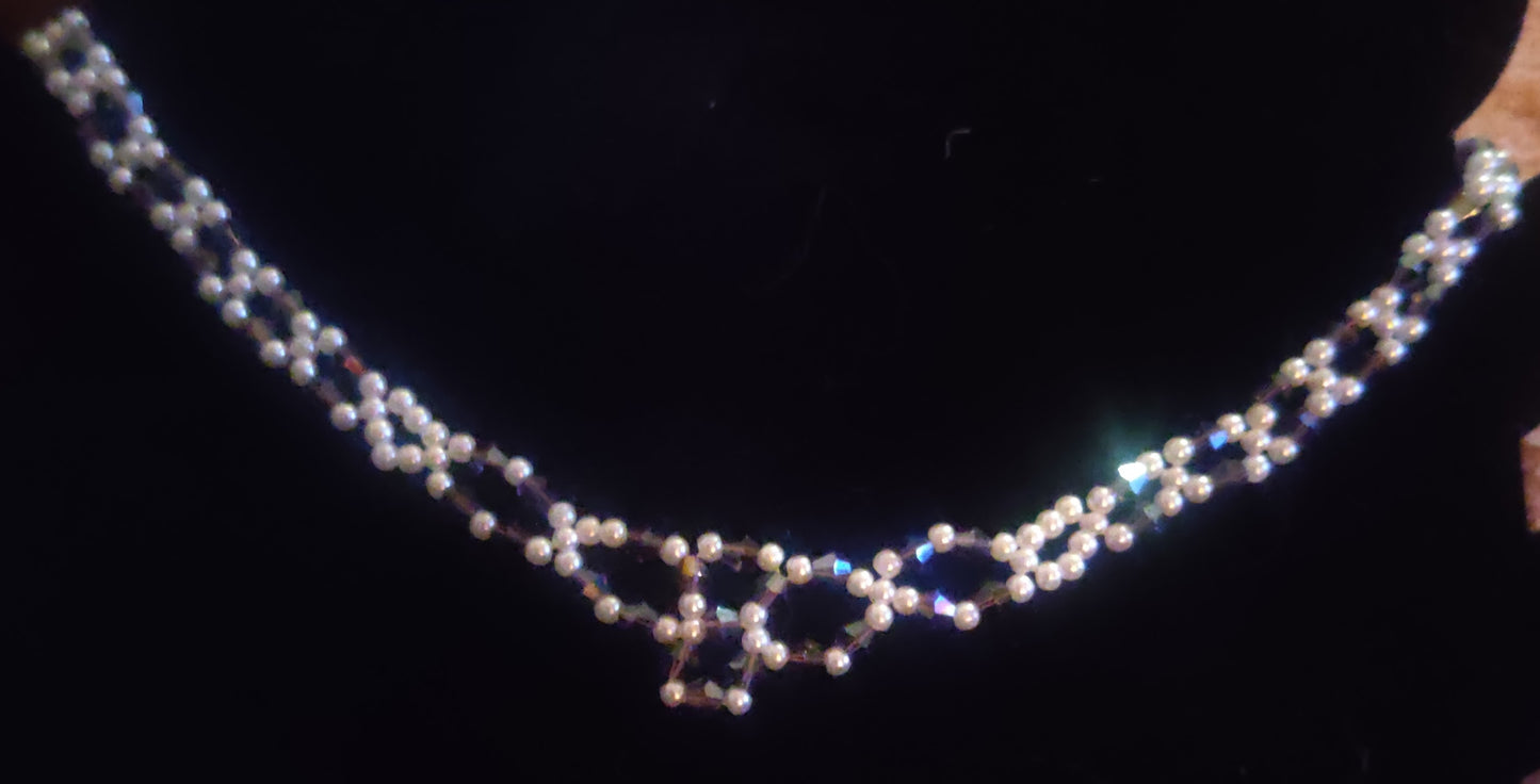 Pärlsmyckesset - Halsband och Armband