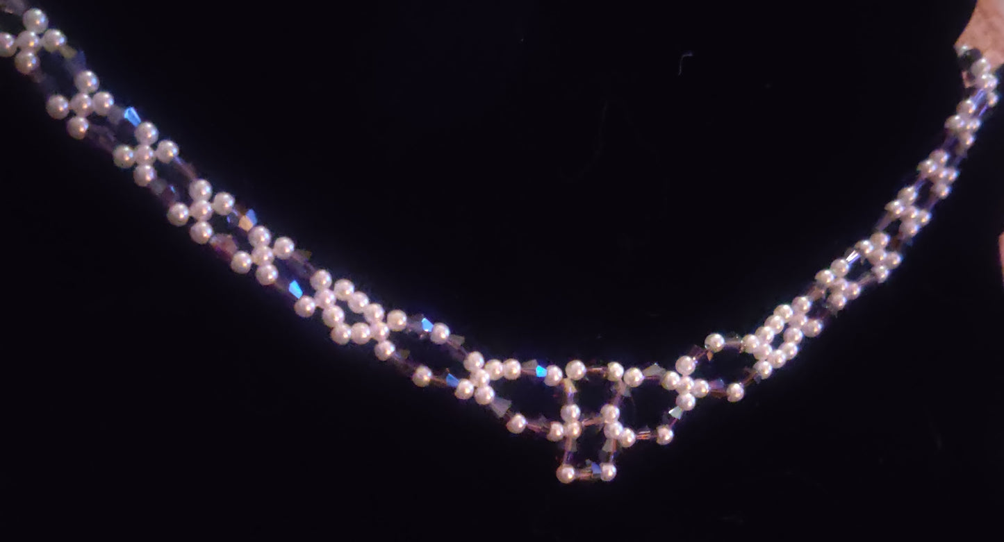 Pärlsmyckesset - Halsband och Armband