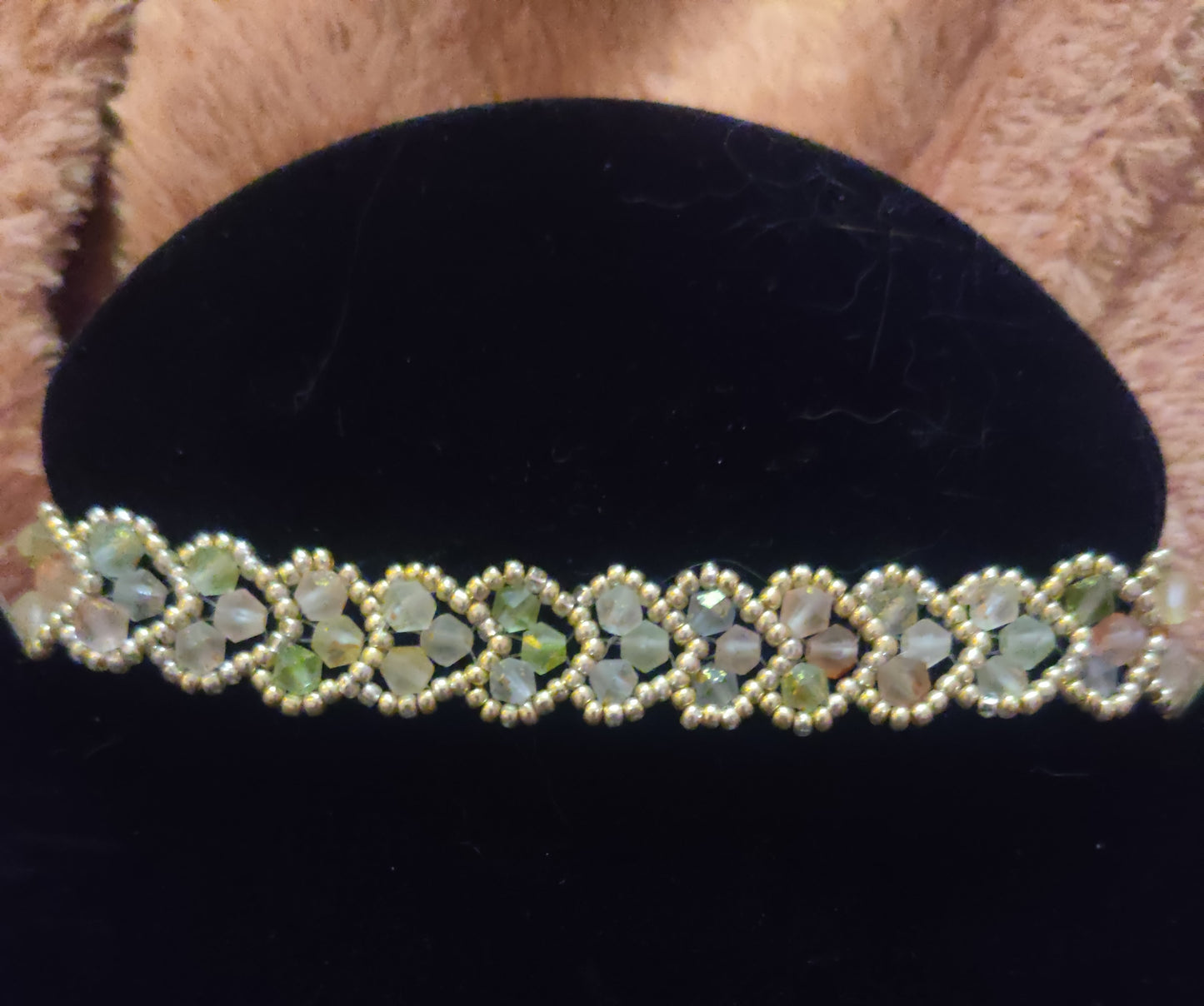 Pärlarmband med Hjärtmönster