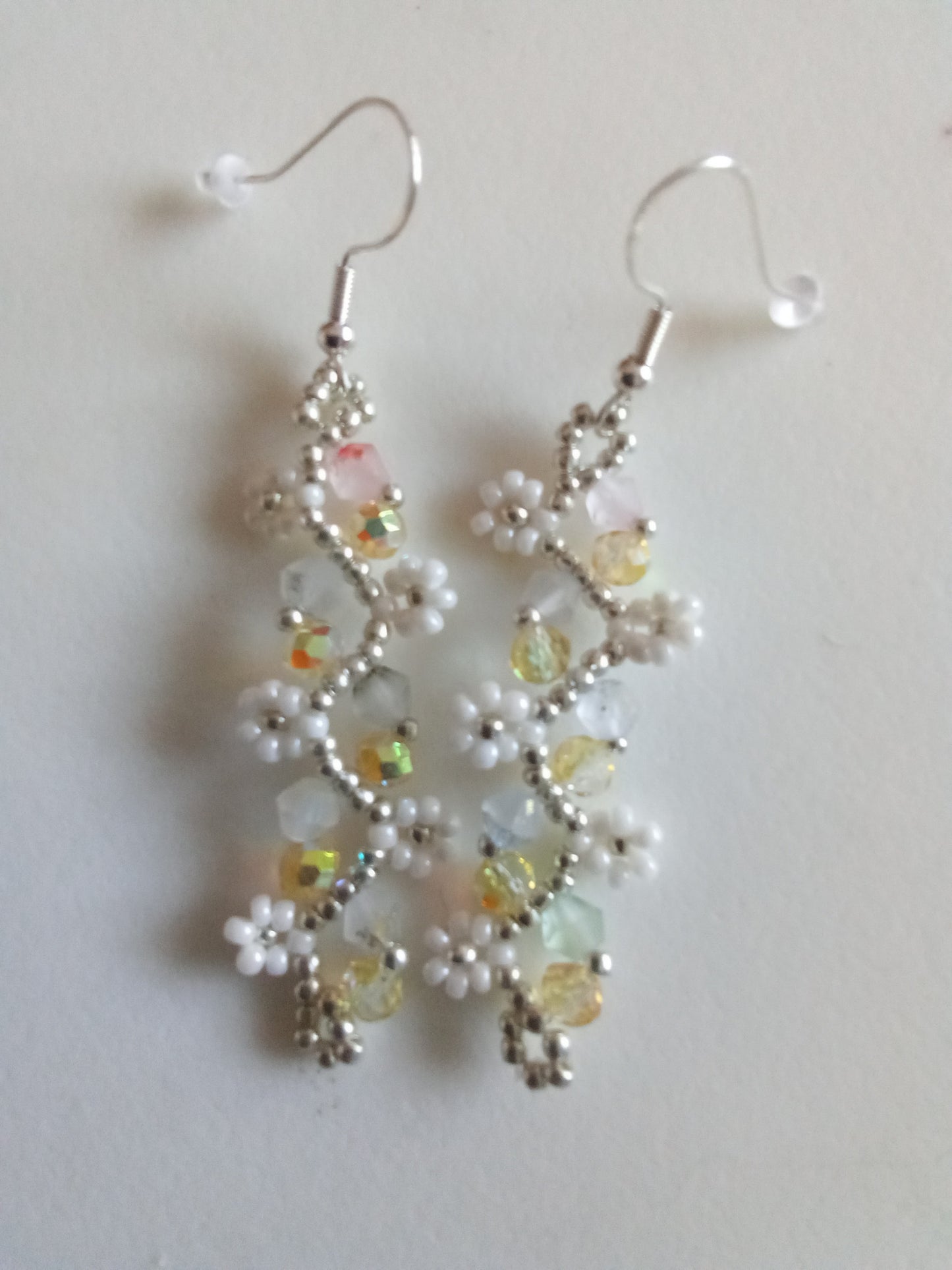 Smyckesset Dam - Handgjort Armband och Örhängen med Pärlor