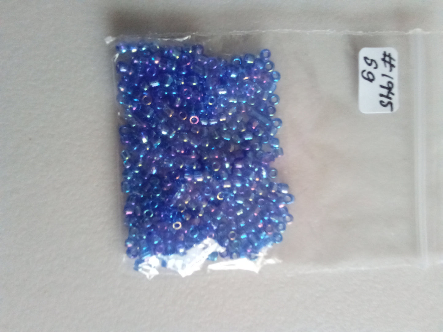 2,2mm Glaspärlor, Miyuki Seed Beads - Transparenta