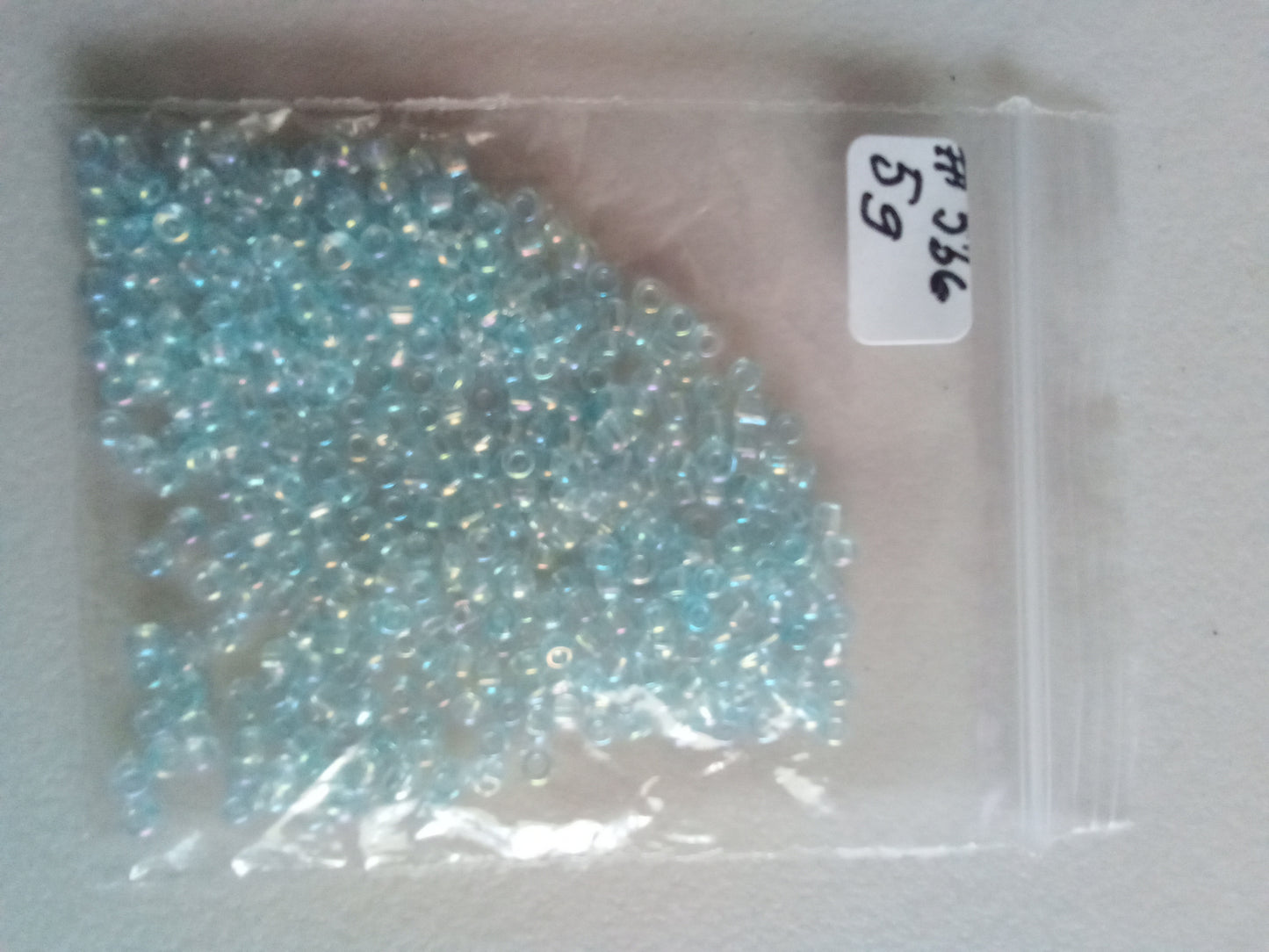 2,2mm Glaspärlor, Miyuki Seed Beads - Transparenta