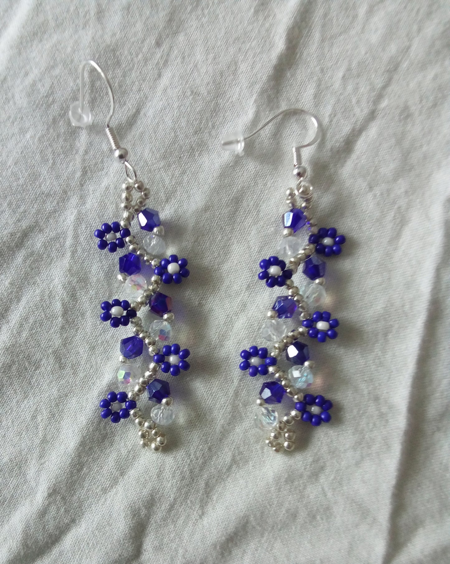 Smyckesset Dam  - Handgjort med miniblommor