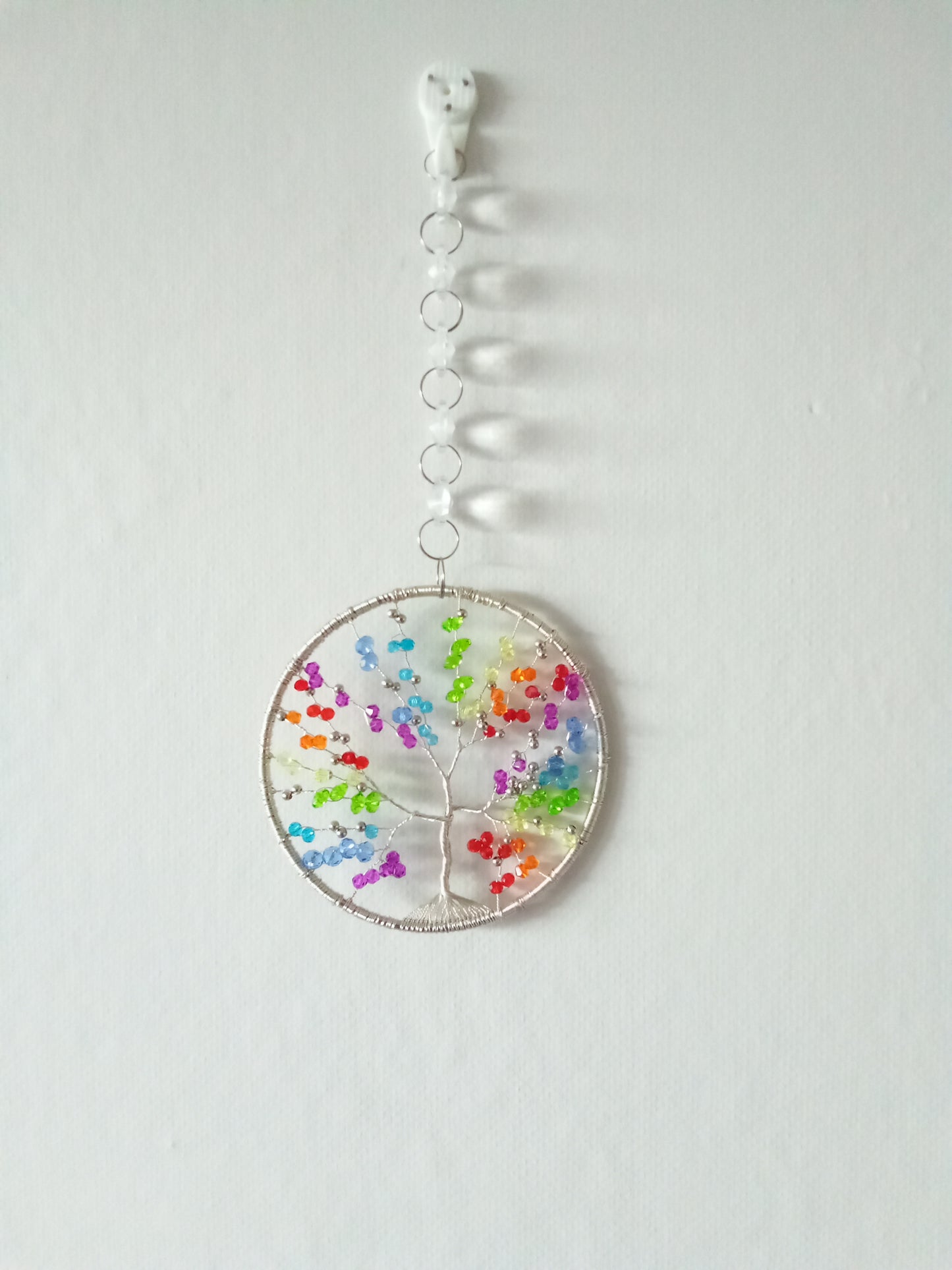 Suncatcher Livets träd – Chakrafärger