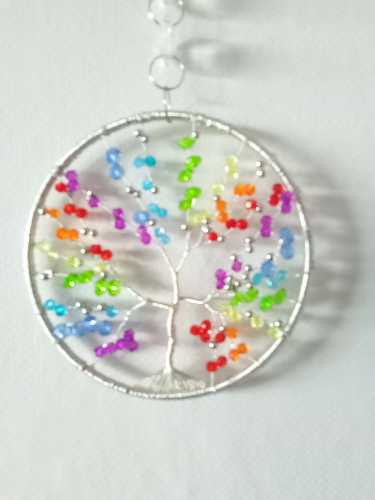 Suncatcher Livets träd – Chakrafärger