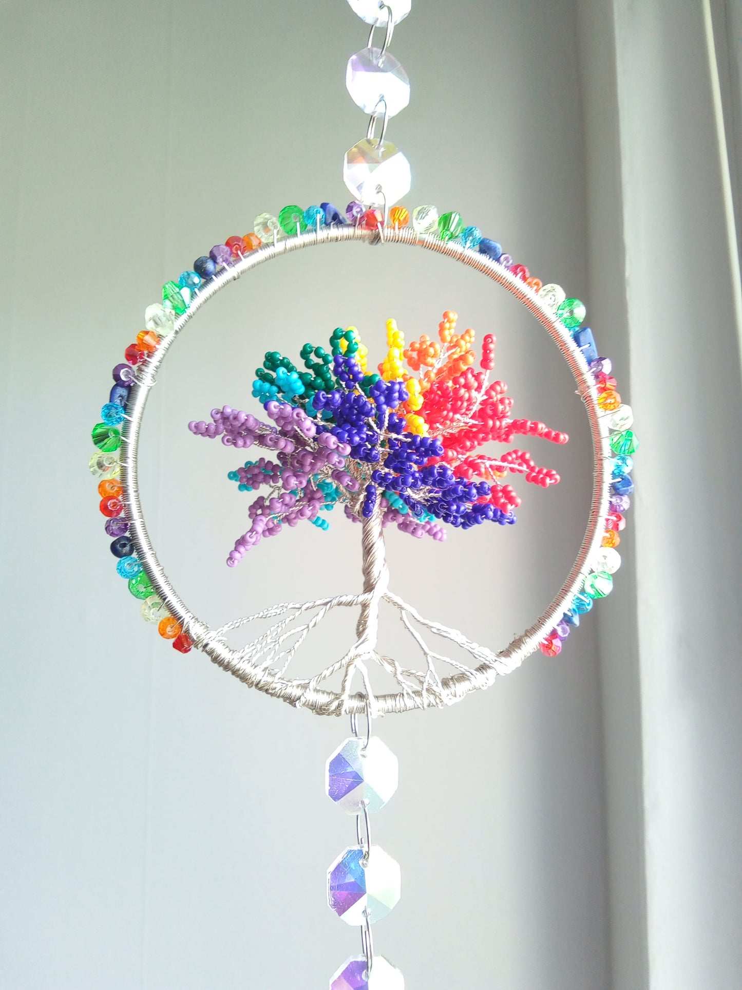Tree of Life 3D – Chakra Suncatcher