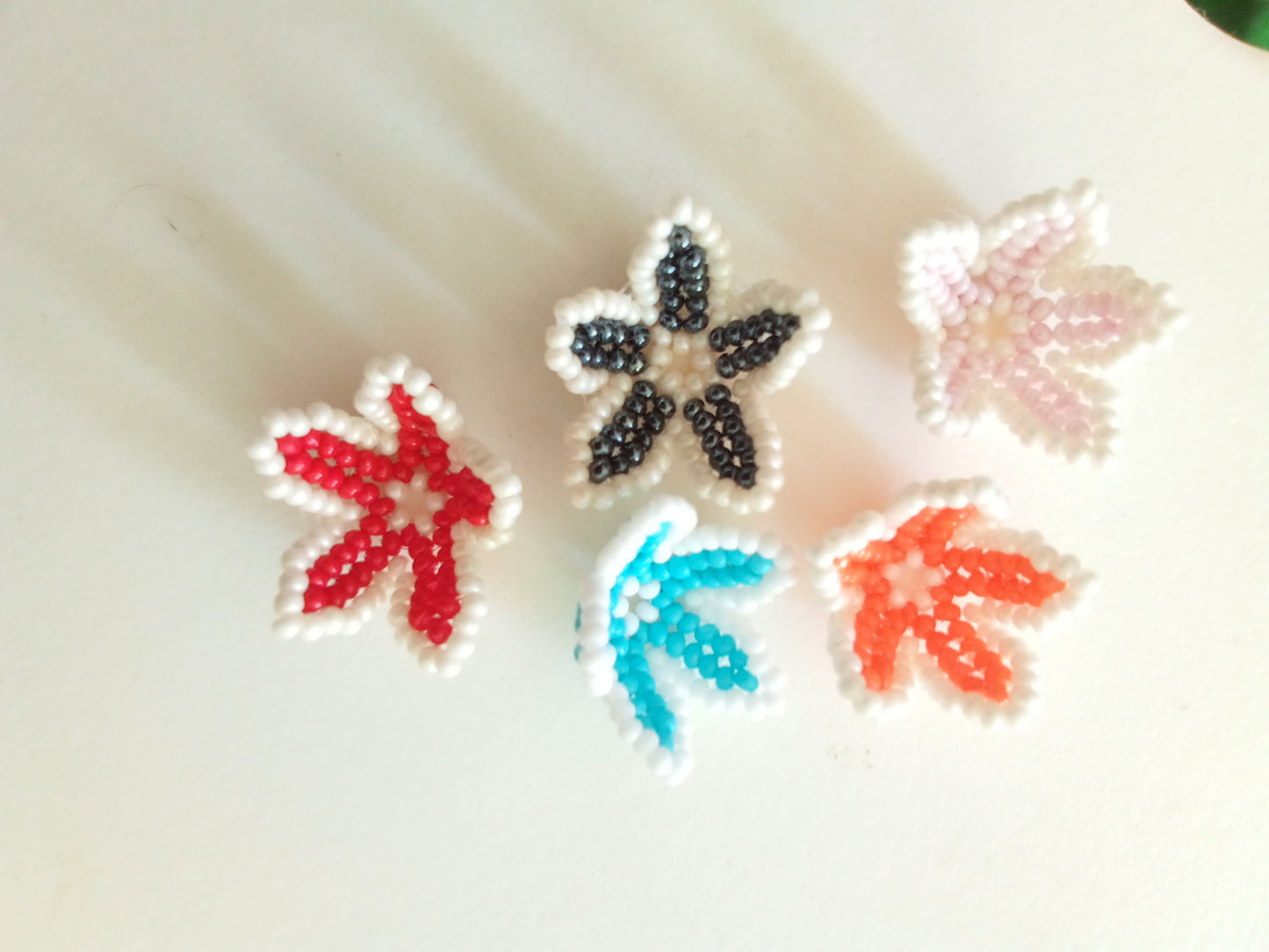 Handgjorda Pärlblommor DIY – 5-pack