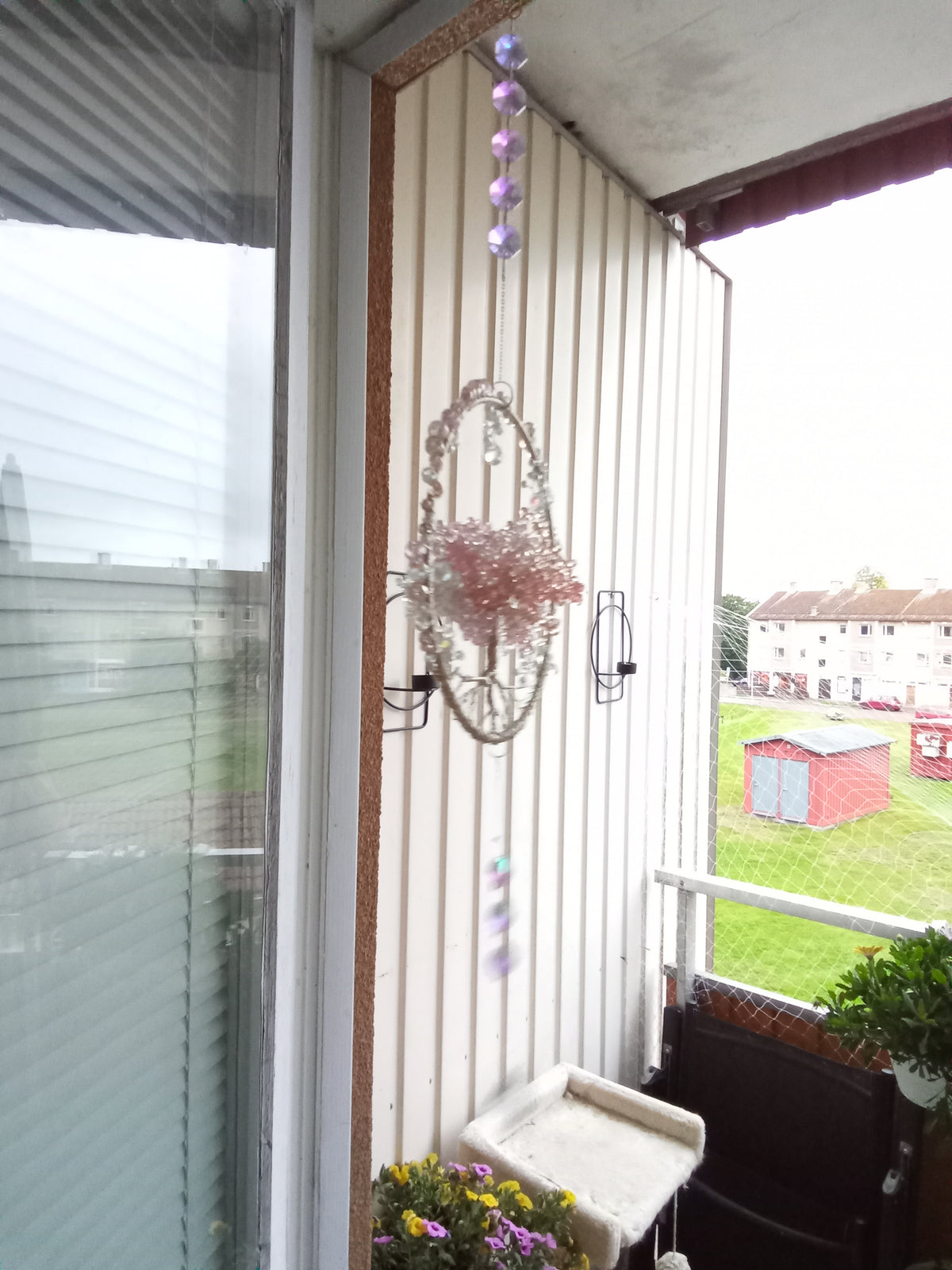Suncatcher Livets Träd med Kristaller